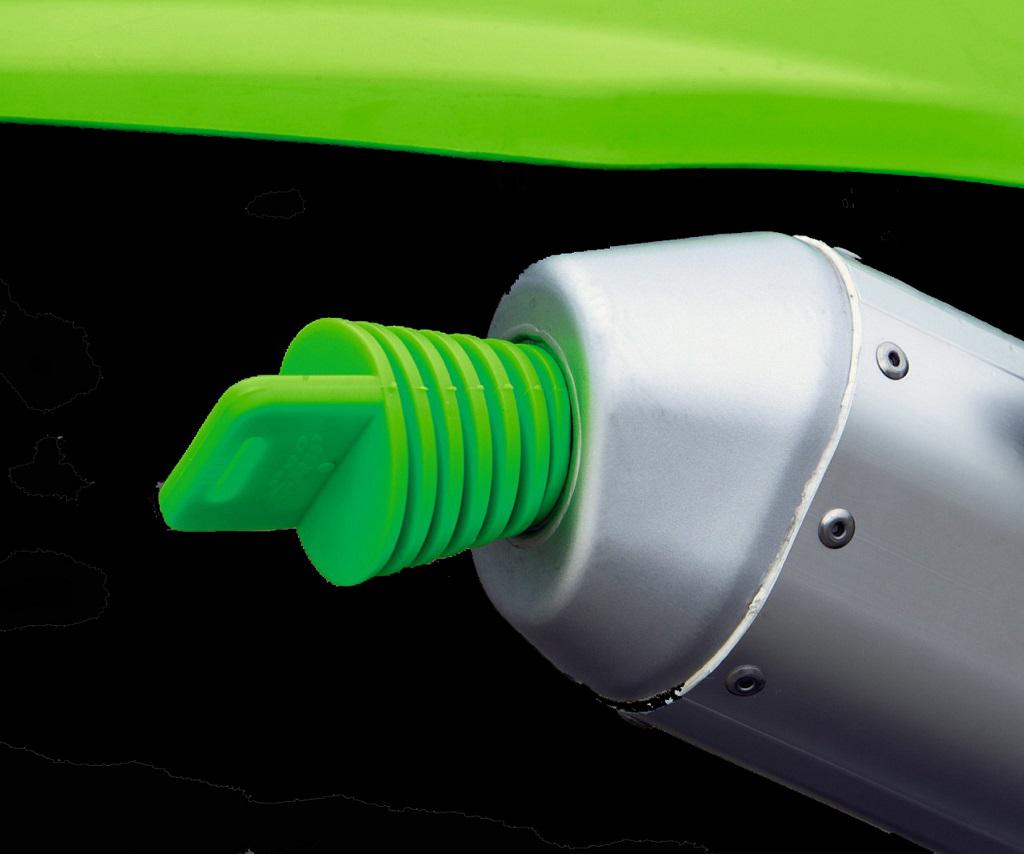 Zátka do koncovky výfuku 4-taktu (pri umývaní)