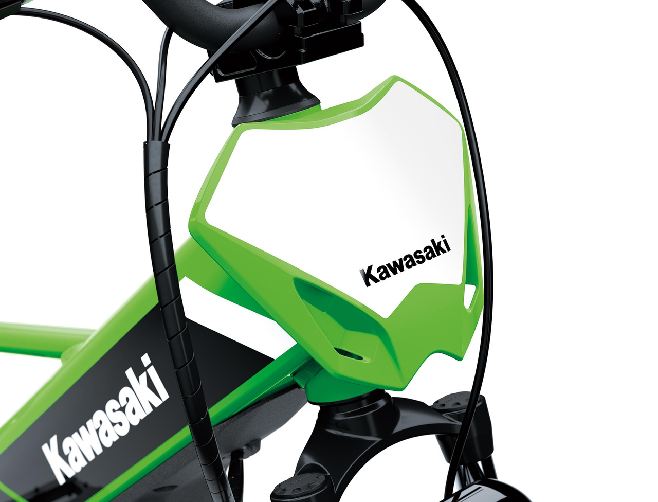 Štýl inšpirovaný motokrosom Kawasaki
