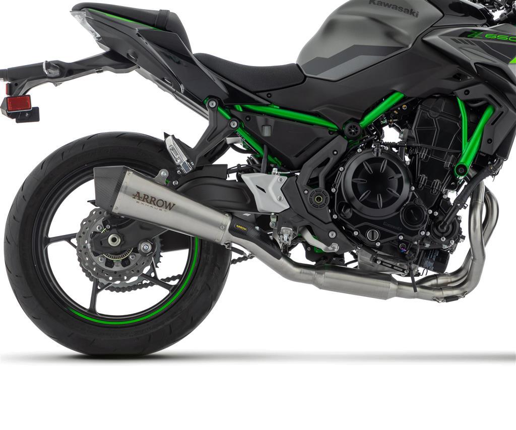 Kompletný výfukový systém Arrow (Ninja 650 a Z650)
