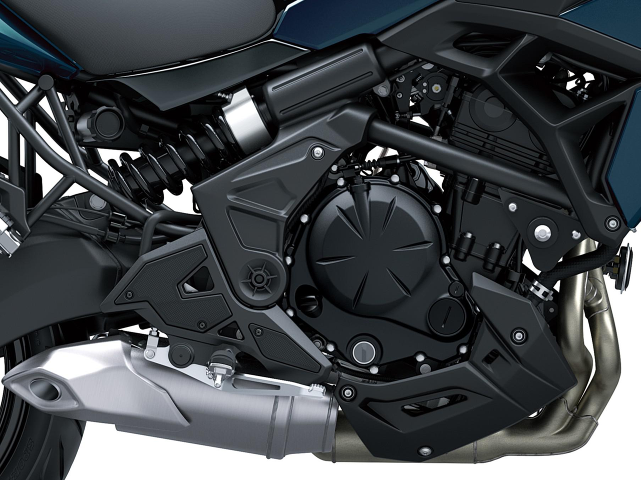 649 cm3 Liquid-Cooled, 4-Stroke Parallel Twin