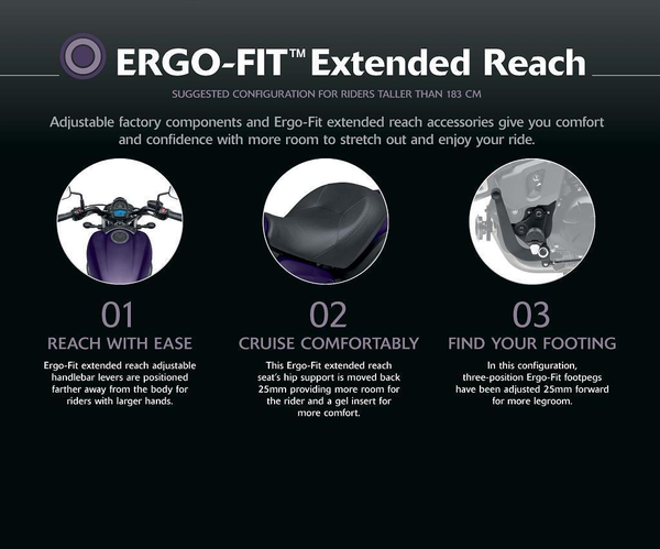 ERGO-FIT™ Extended Reach Kit (Vulcan S)