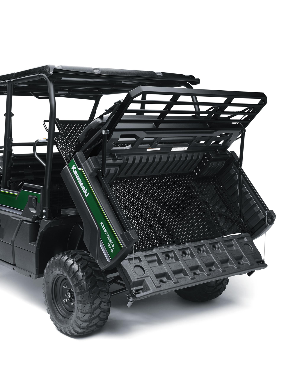 Naklápateľná ložná plocha s plynovou vzperou