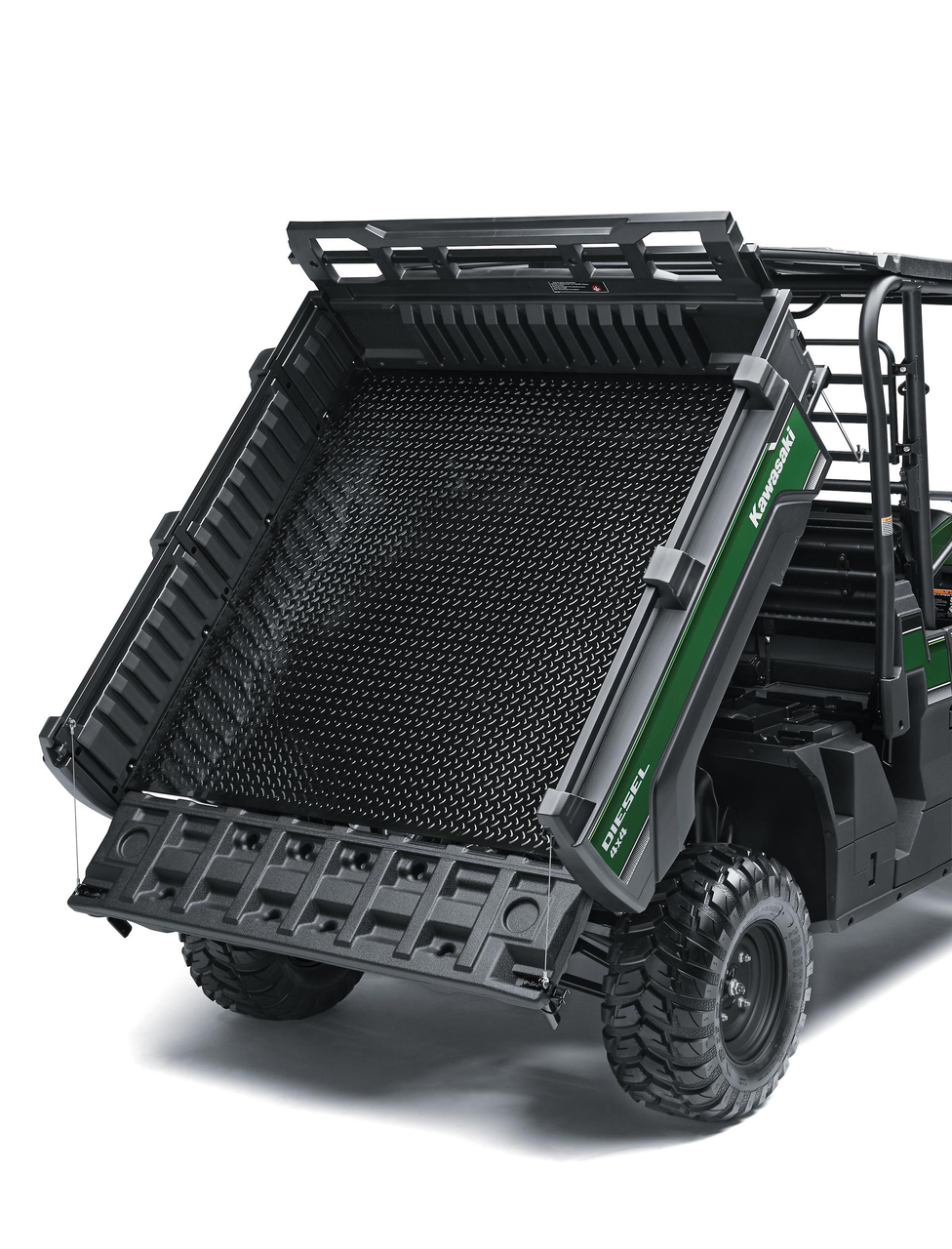 Naklápateľná ložná plocha s plynovou vzperou