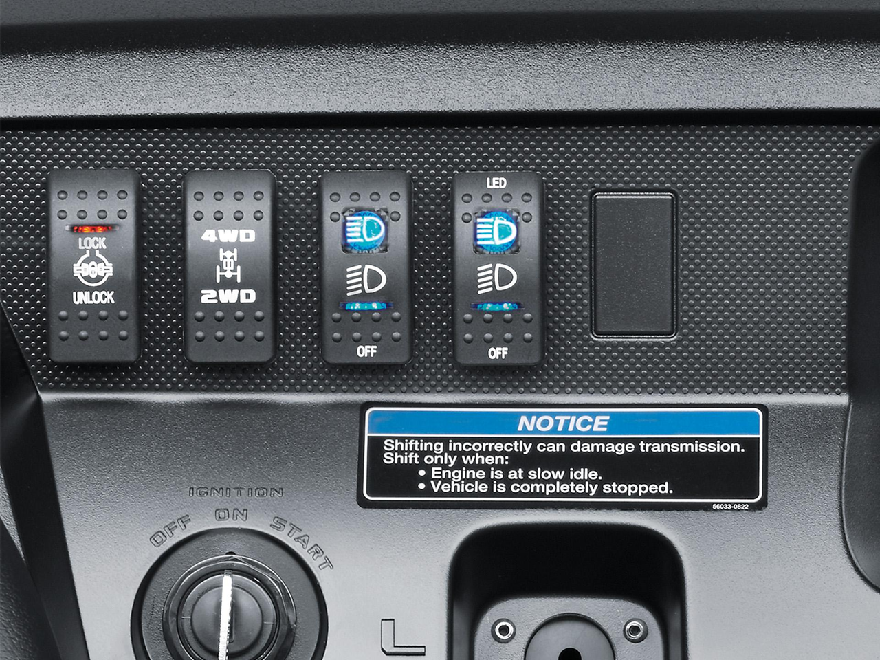 Elektricky prepínateľný pohon 4x4 a uzávierka zadného diferenciálu