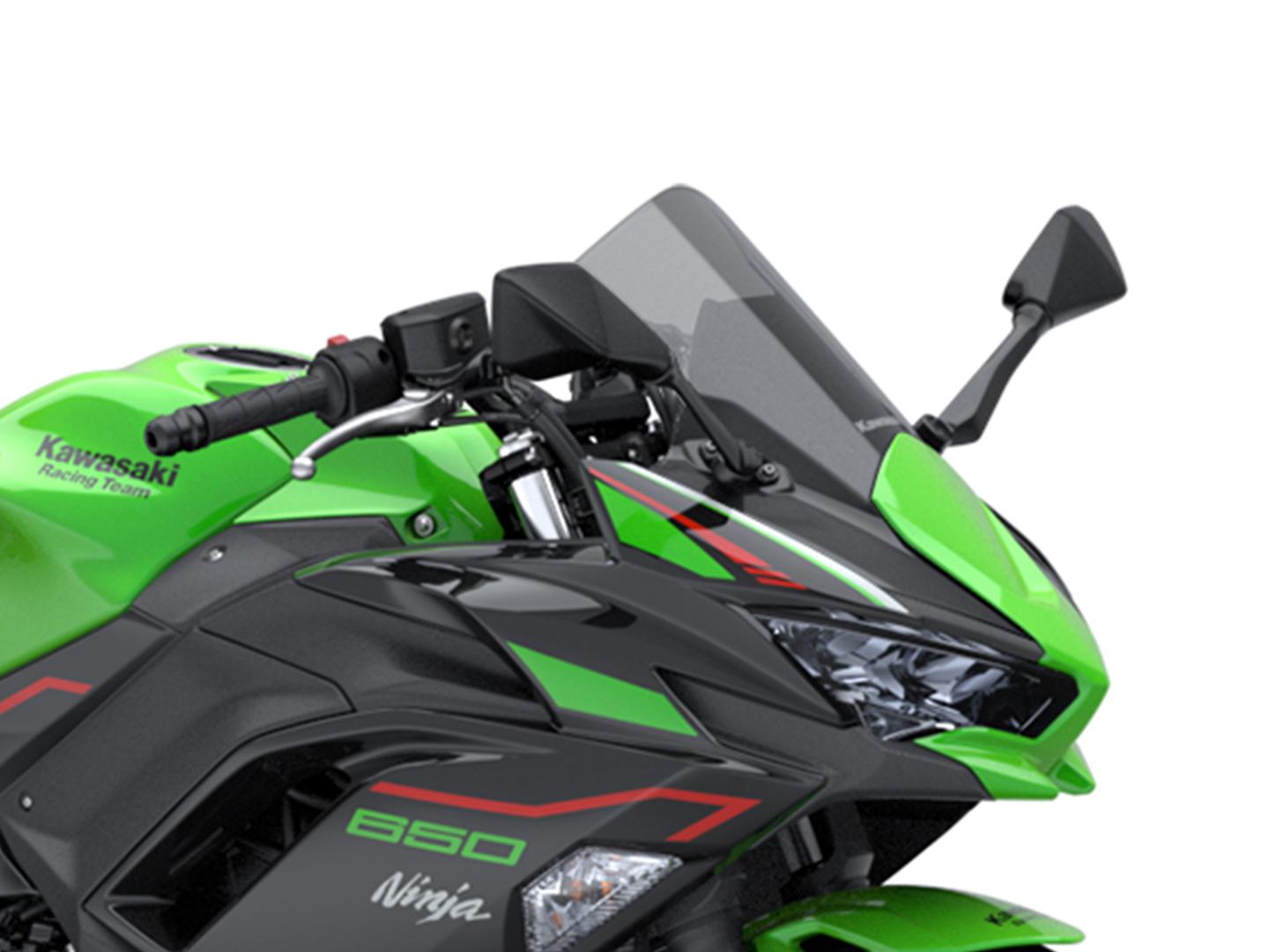 Dymové plexisklo (Ninja 650)