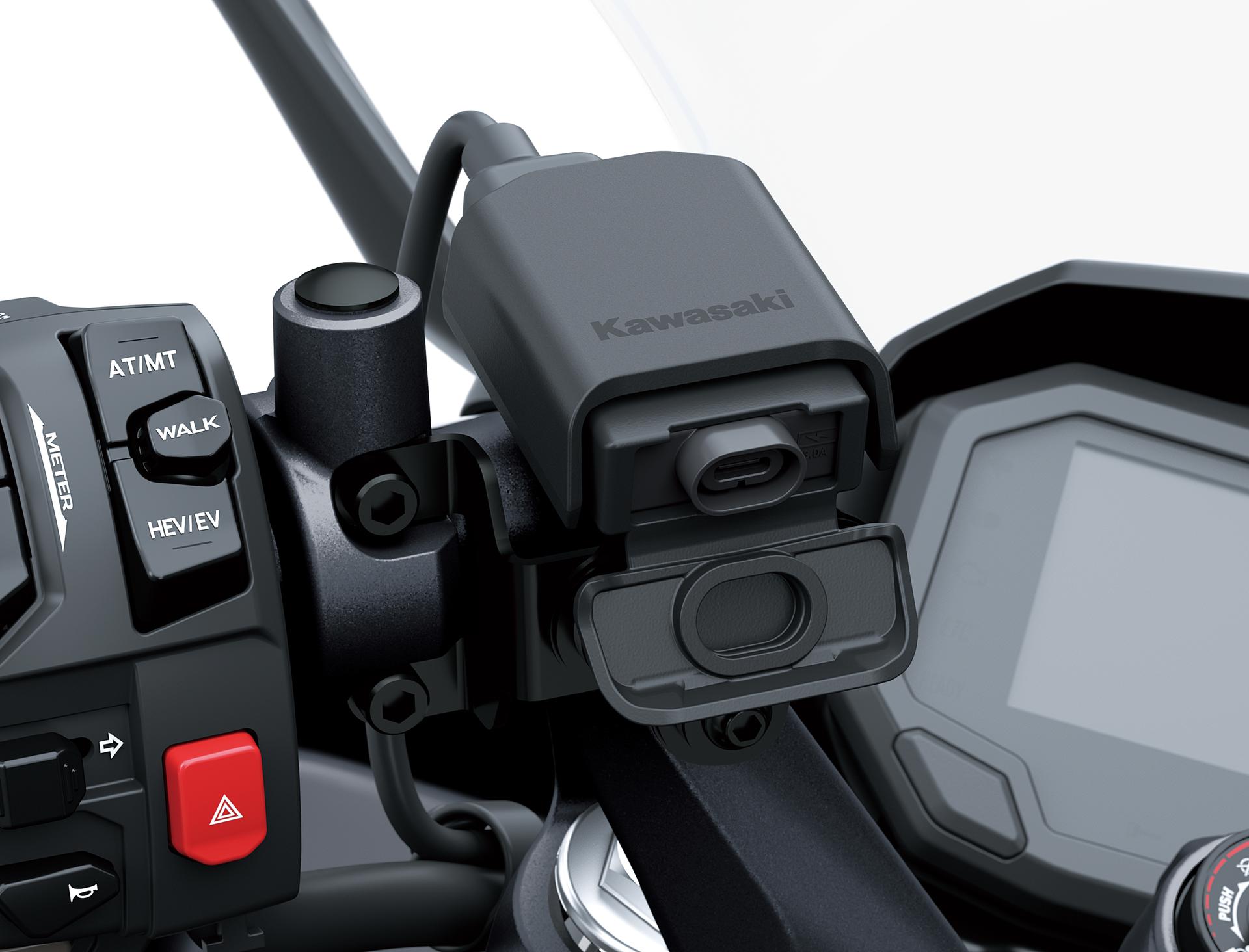 USB-C zásuvka (Ninja 7 Hybrid)