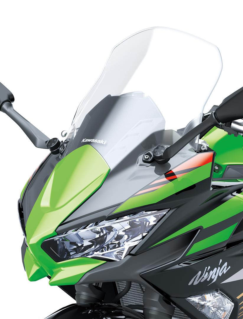 Veľké číre plexisklo (Ninja 650)